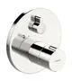 HANSA-Fertigmontageset-fuer-Brausebatterie-HANSAHOME-8861-Rosette-rund-Chrom-88619045 gallery number 1